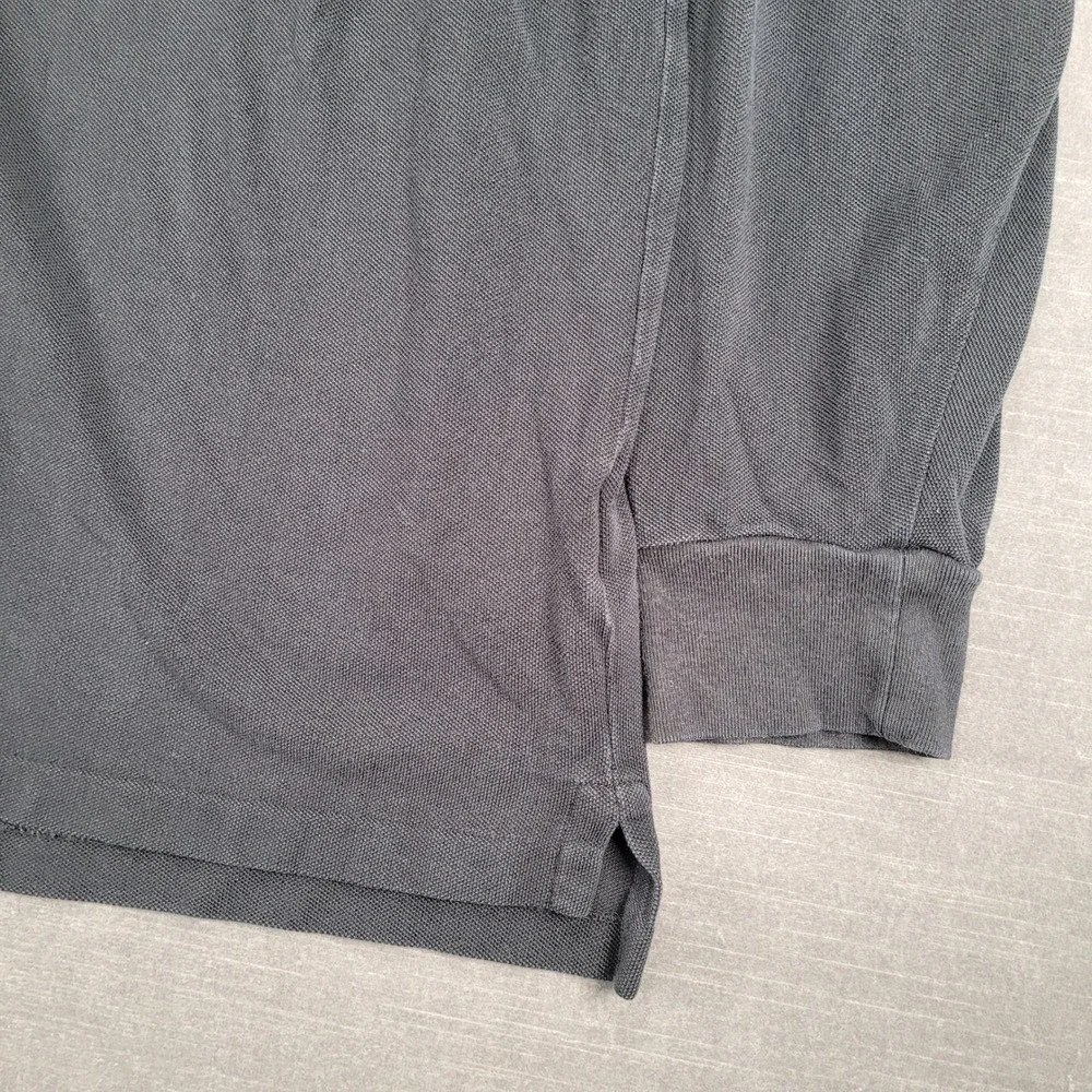 Polo Ralph Lauren Classic Fit Long Sleeve Black Polo Shirt‎ Mens XL
